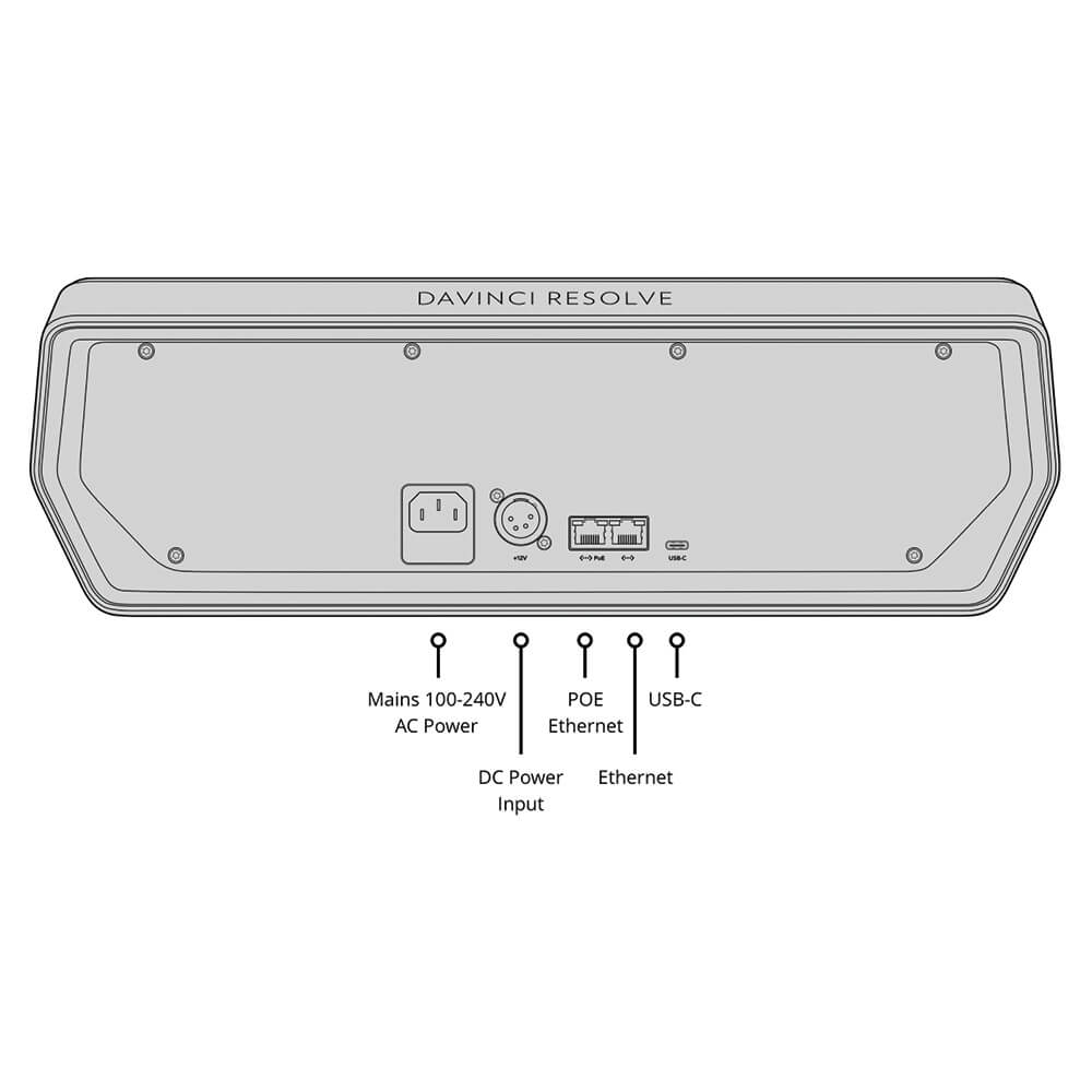 【Blackmagic Design】DaVinci Resolve Mini Panel