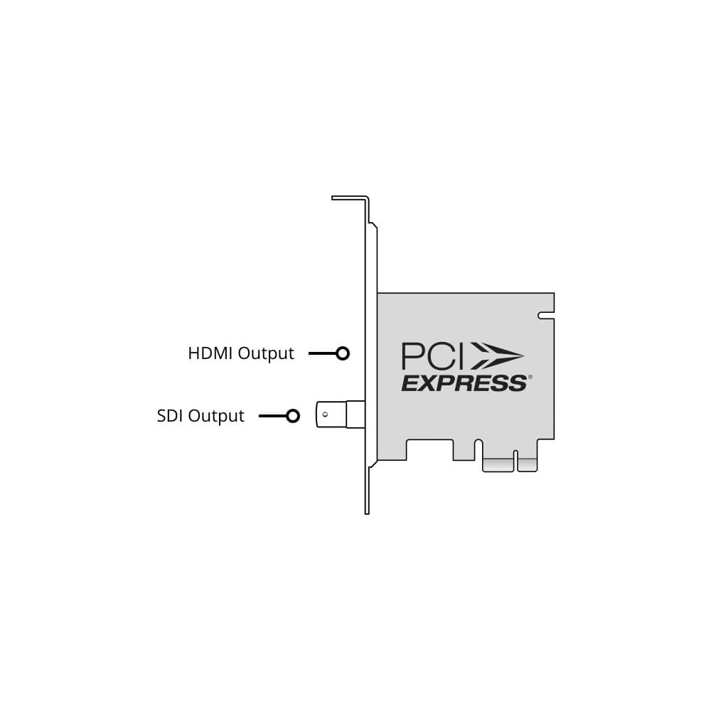 【Blackmagic Design】DeckLink Mini Monitor HD