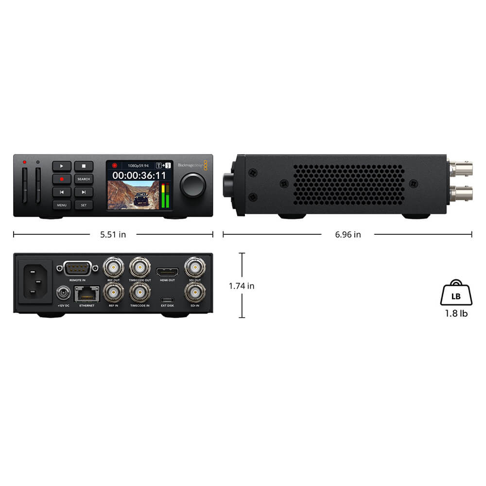 【Blackmagic Design】HyperDeck Studio HD Mini