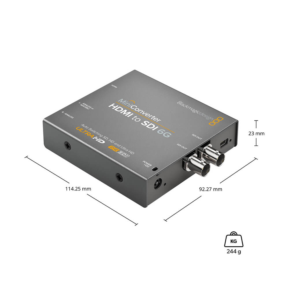 【Blackmagic Design】Mini Converter - HDMI to SDI 6G