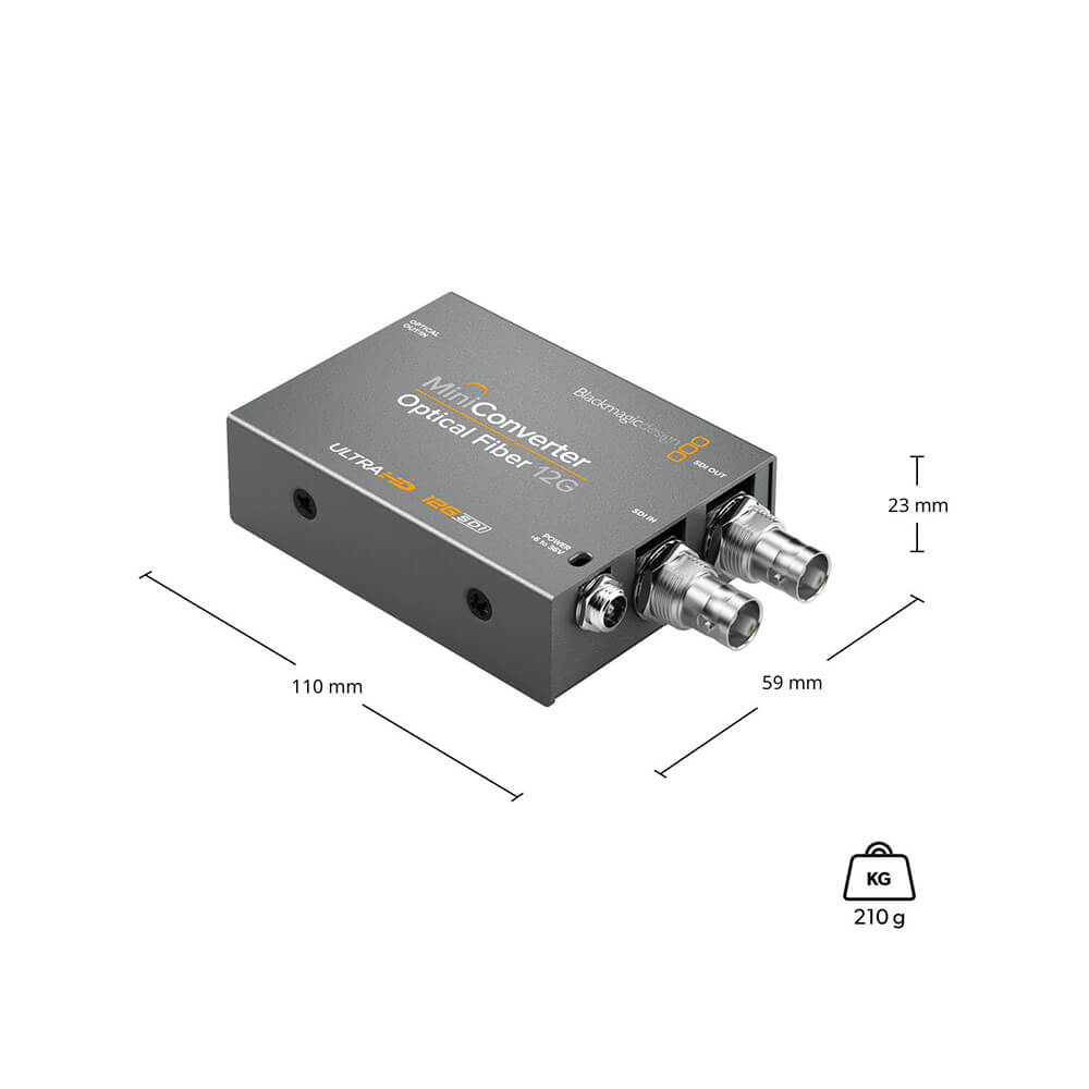 め*い様 Mini Converter Optical Fiber 12G Blackmagic Design Mini Converter Optical Fiber 12G : Amazon.in