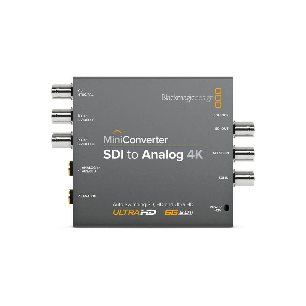 【Blackmagic Design】Mini Converter - SDI to Analog 4K
