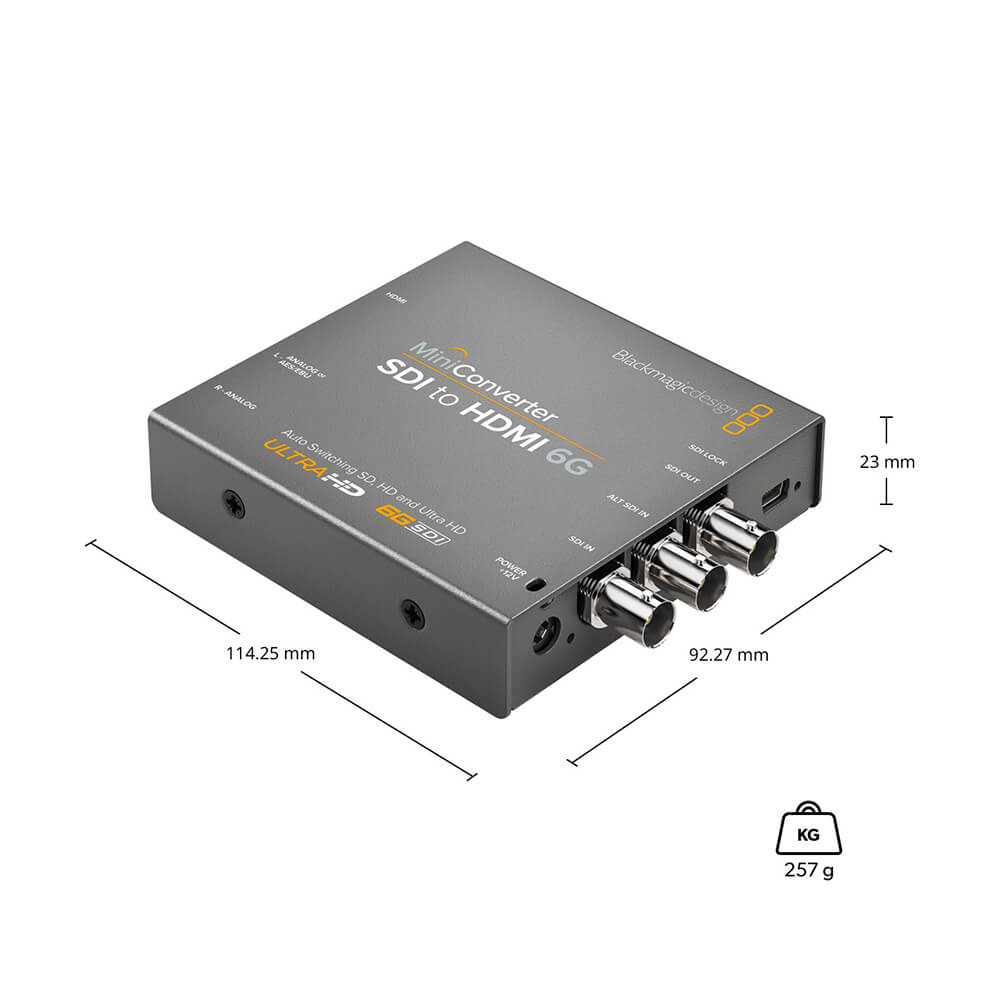 【Blackmagic Design】Mini Converter - SDI to HDMI 6G