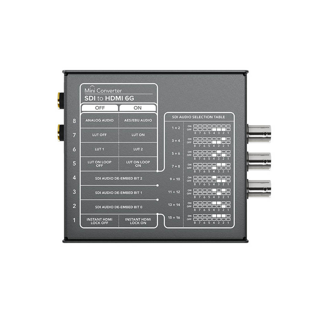 【Blackmagic Design】Mini Converter - SDI to HDMI 6G