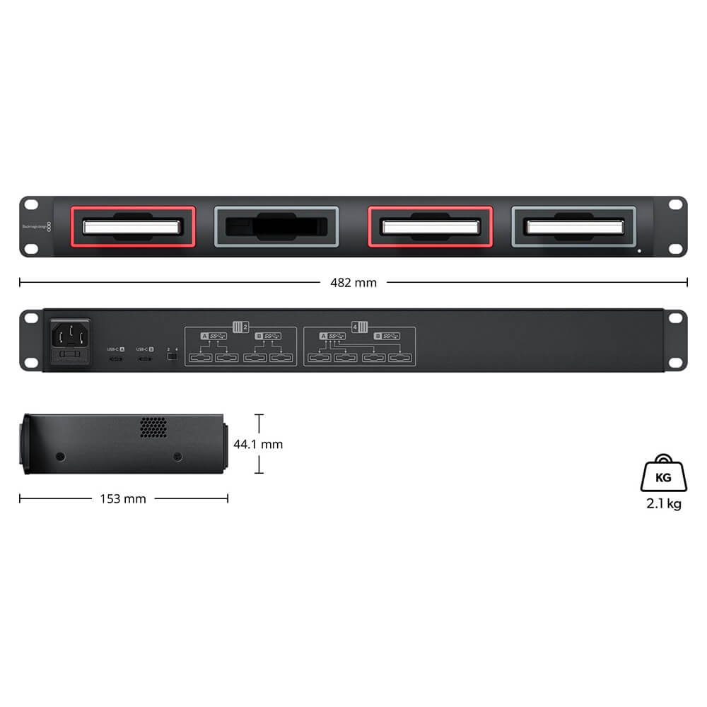 【Blackmagic Design】MultiDock 10G