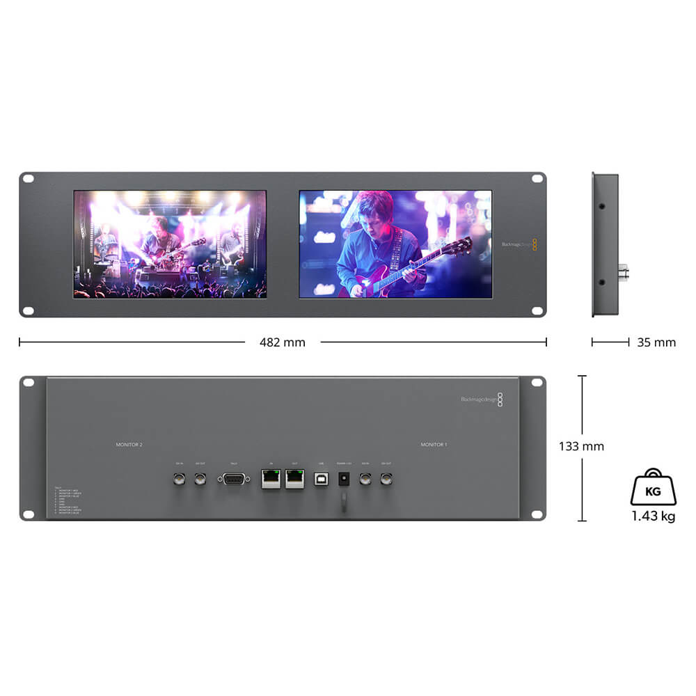 【Blackmagic Design】SmartView Duo 2