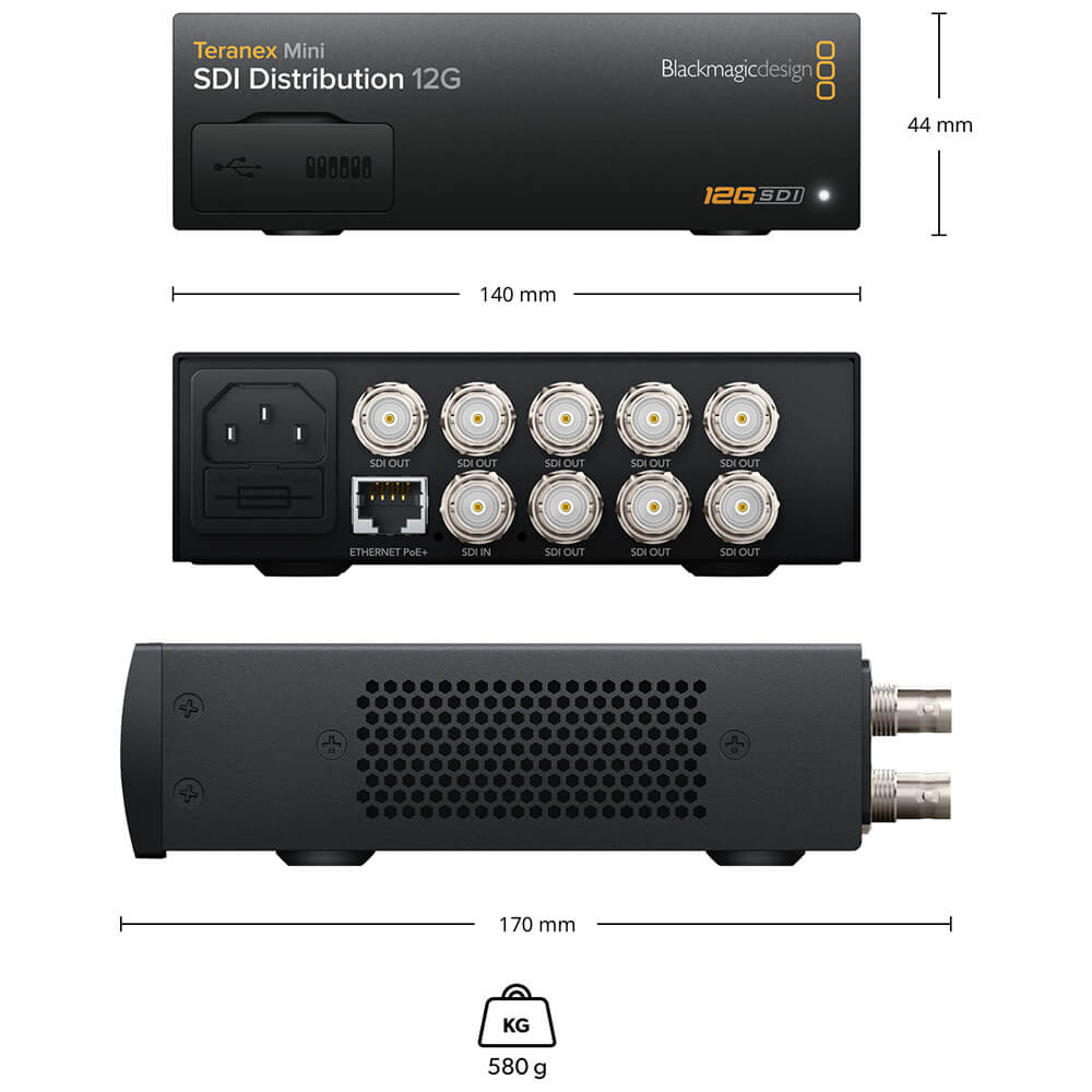 【Blackmagic Design】Teranex Mini - SDI Distribution 12G
