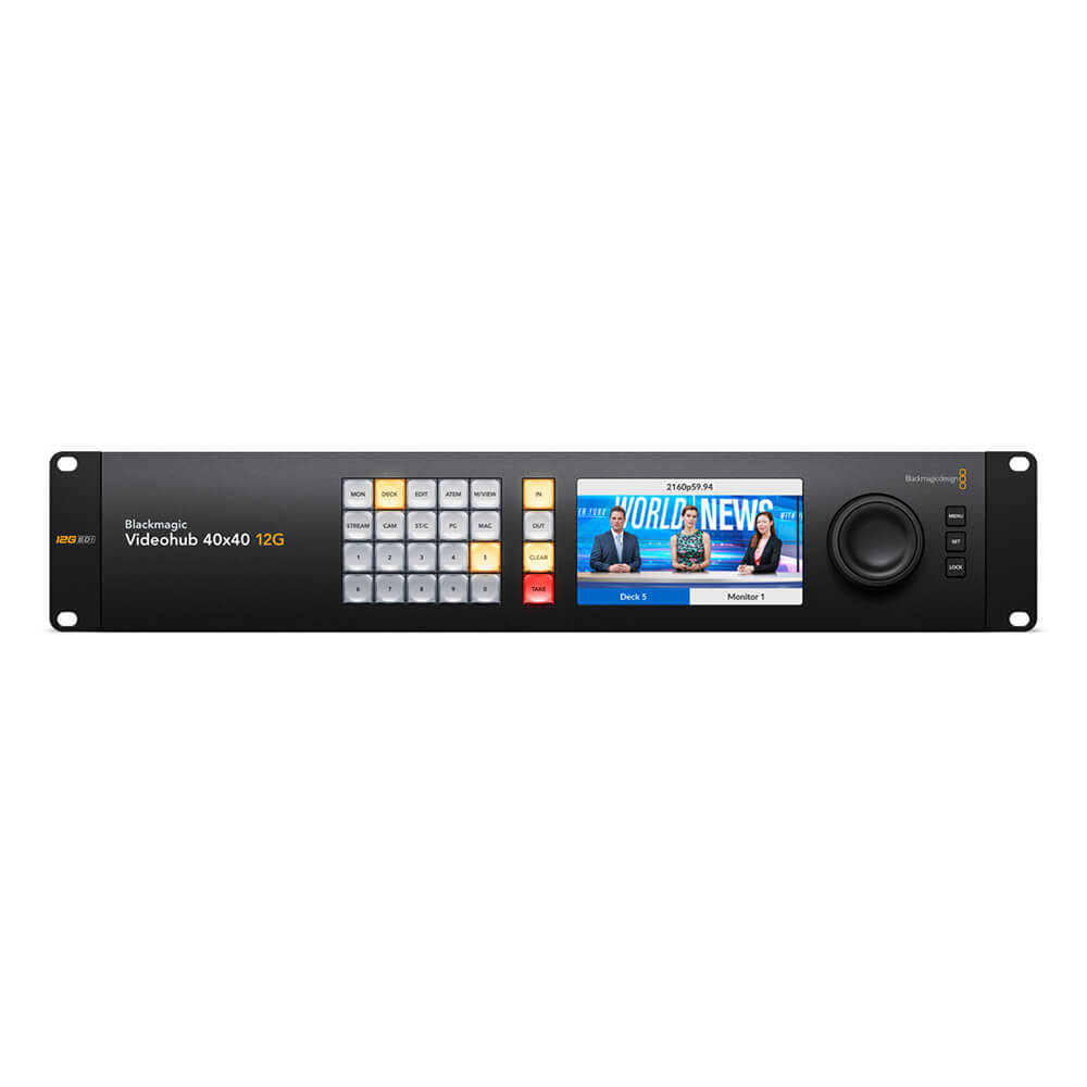 【Blackmagic Design】Videohub 40x40 12G