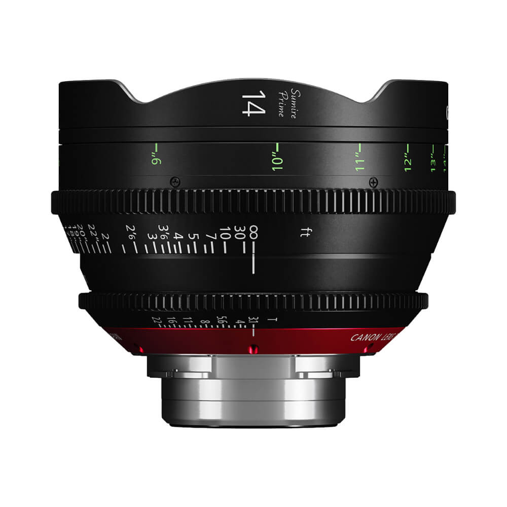 【Canon】CN-E 14mm T3.1 FP X SUMIRE PRIME Lens