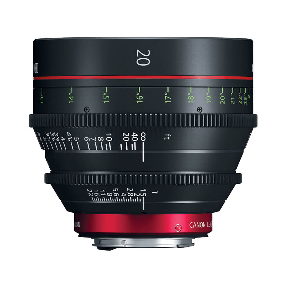 【Canon】CN-E 20mm T1.5 L F PRIME Lens