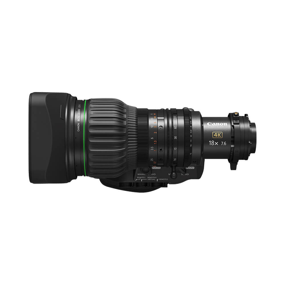 【Canon】UHD-GC CJ18ex7.6B 4K Broadcast Portable ENG/EFP Lens