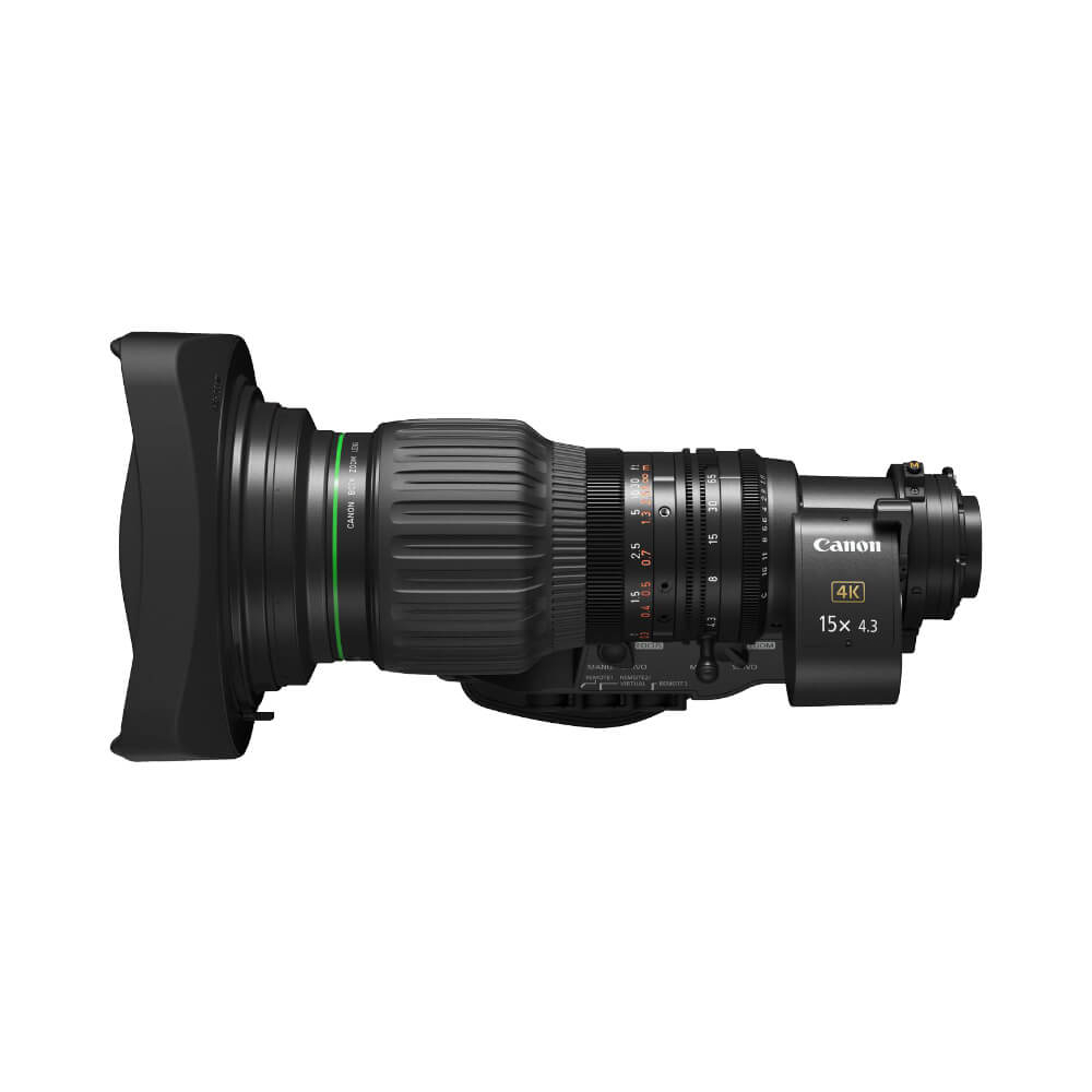 【Canon】UHD-XS CJ15ex4.3B 4K Broadcast Portable ENG/EFP Lens