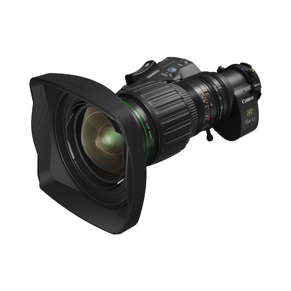 【Canon】UHD-XS CJ15ex4.3B 4K Broadcast Portable ENG/EFP Lens