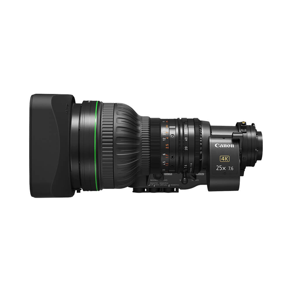 【Canon】UHD-XS CJ25ex7.6B 4K Broadcast Portable ENG/EFP Lens
