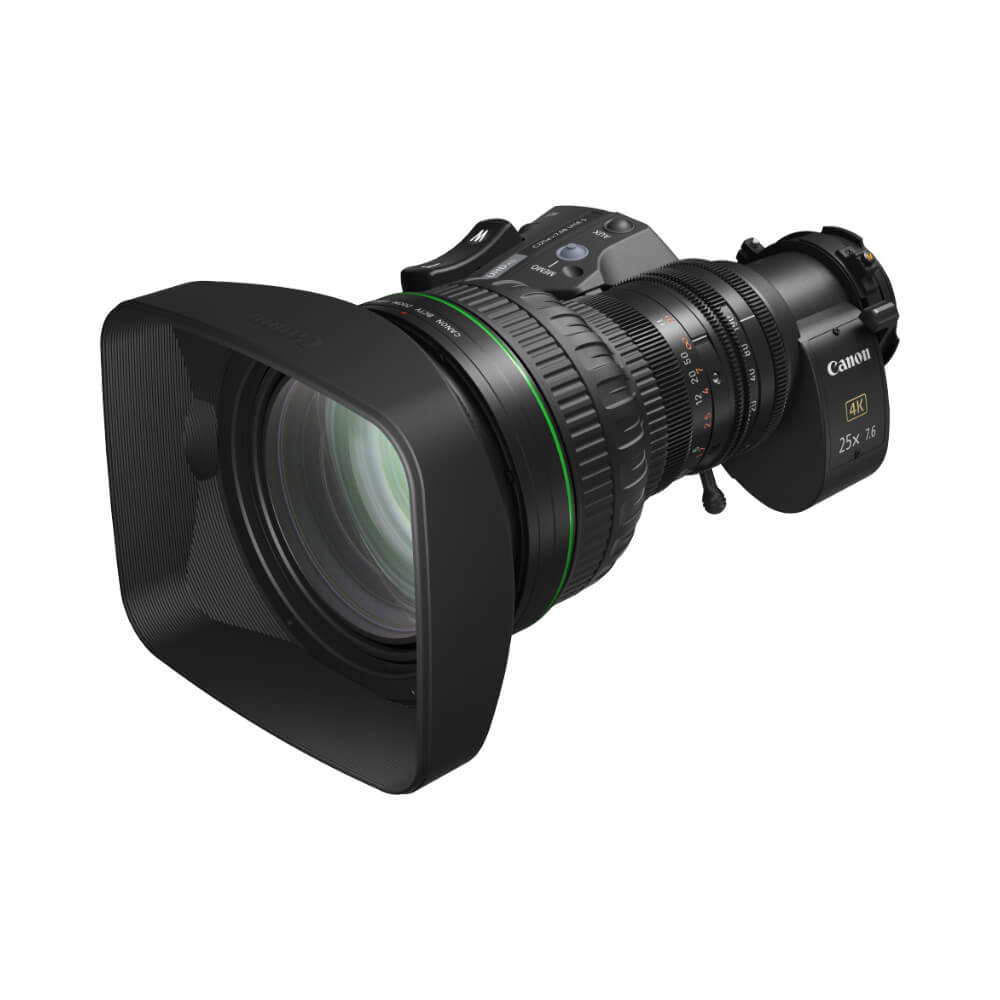 【Canon】UHD-XS CJ25ex7.6B 4K Broadcast Portable ENG/EFP Lens
