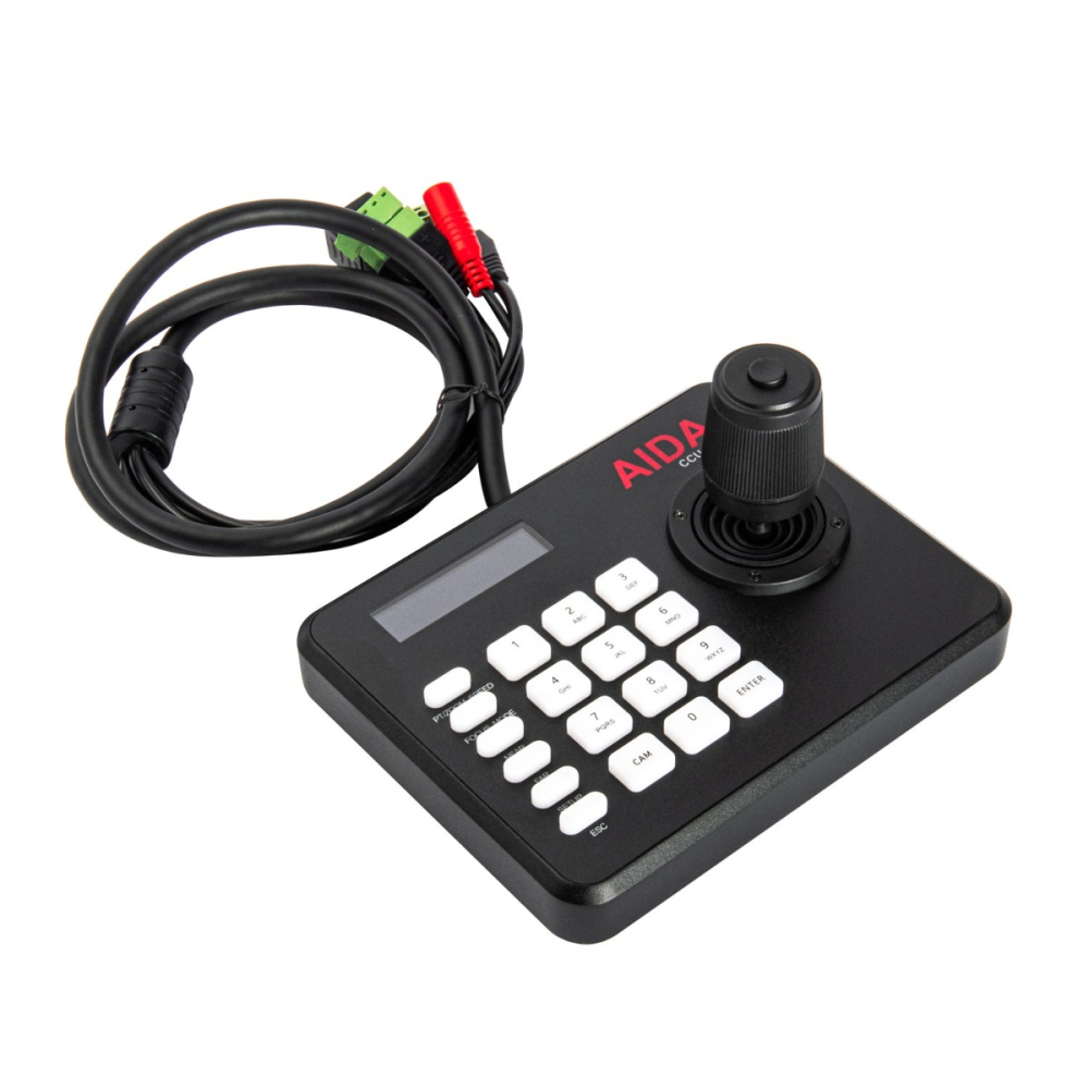 【AIDA Imaging】Compact VISCA Serial and IP PTZ Camera Controller