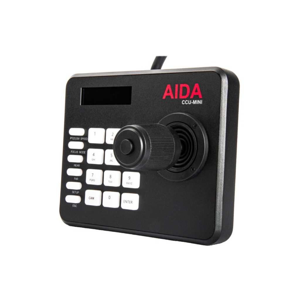 【AIDA Imaging】Compact VISCA Serial and IP PTZ Camera Controller