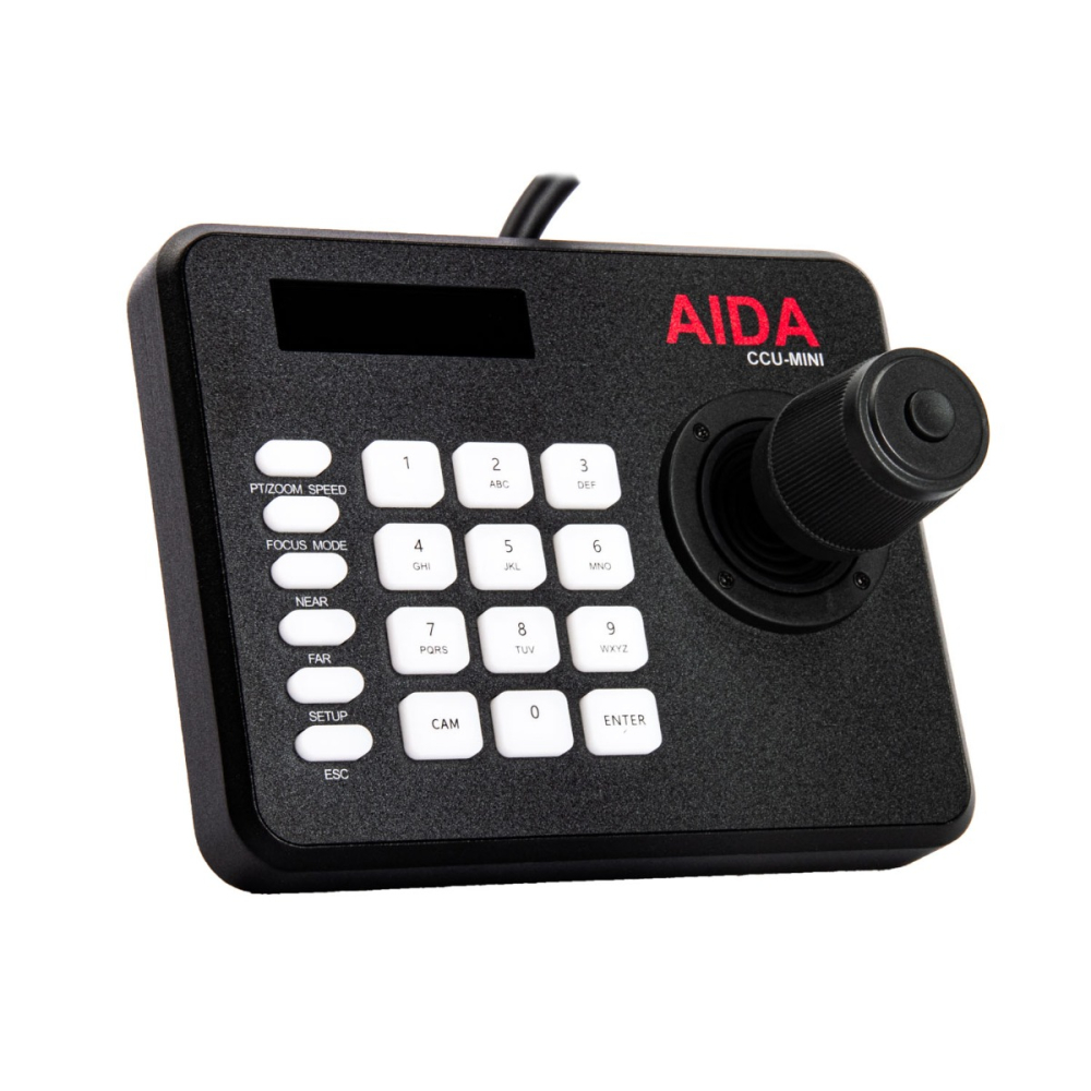 【AIDA Imaging】Compact VISCA Serial and IP PTZ Camera Controller