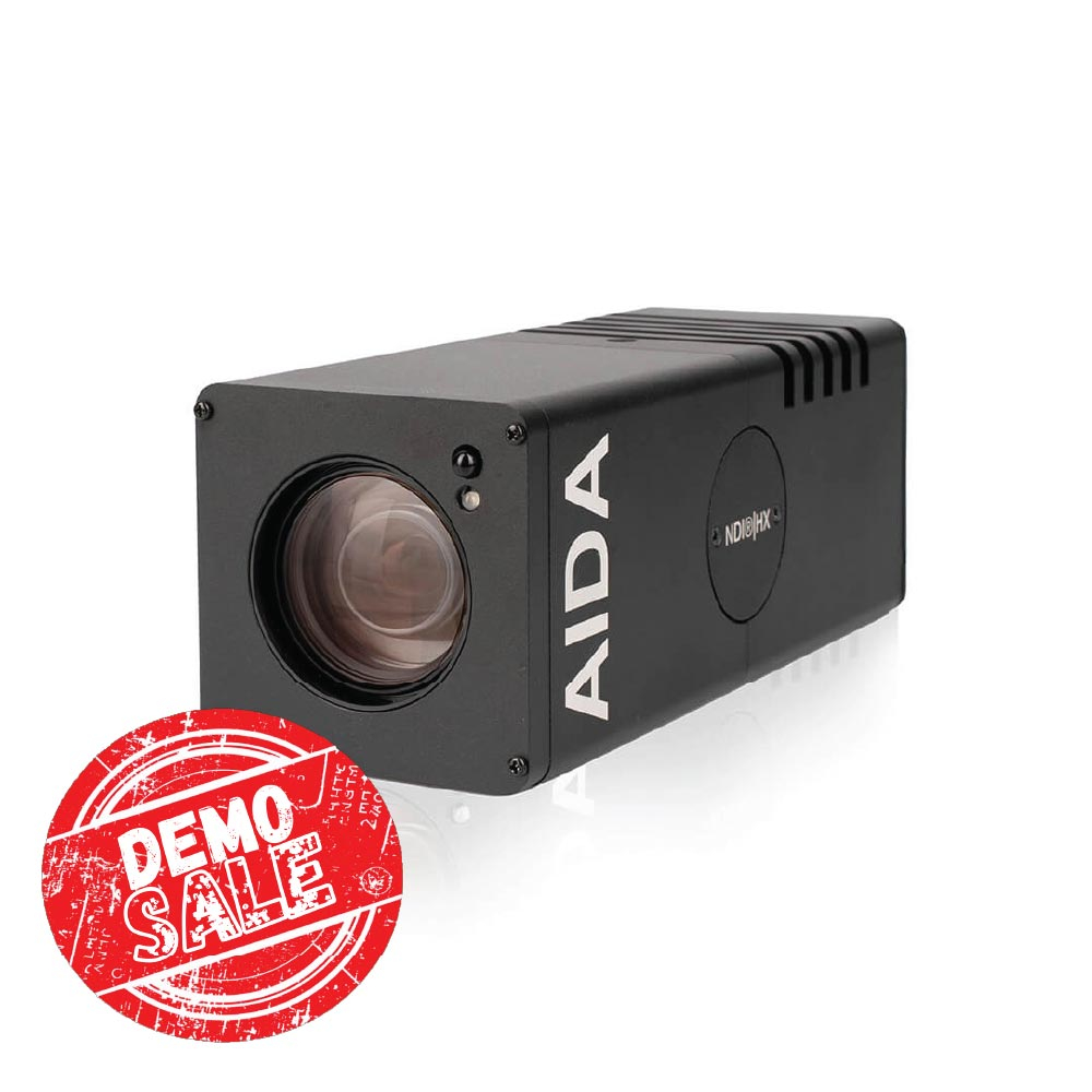 【AIDA Imaging】HD-NDI-X20 FHD NDI-HX/IP/SRT/HDMI POV Camera with 20X Zoom (Demo Unit)