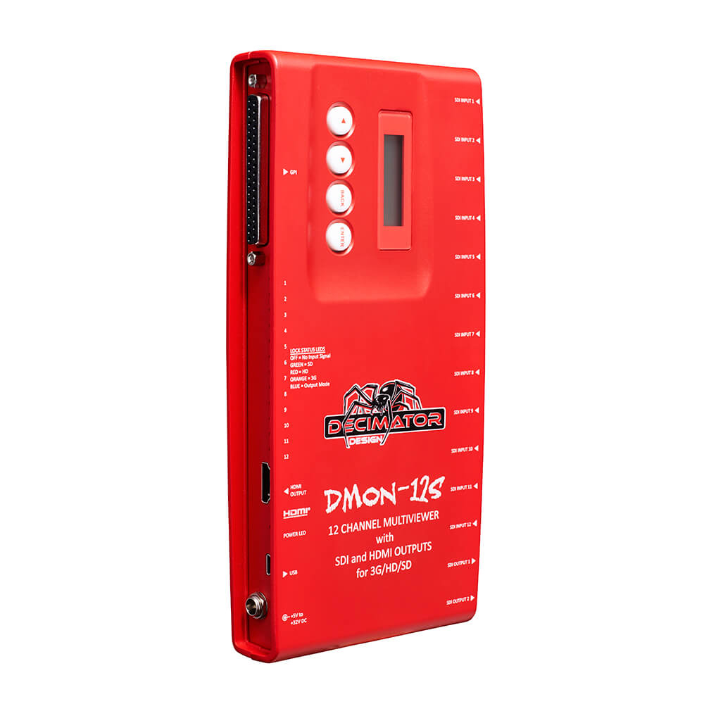 【Decimator Design】DMON-12S 12-Channel MultiViewer