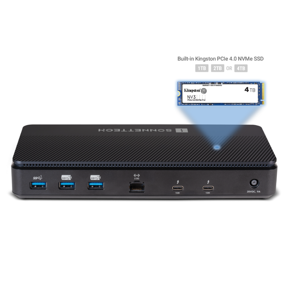 【Sonnet Technologies】Echo 13 Thunderbolt 5 SSD Dock