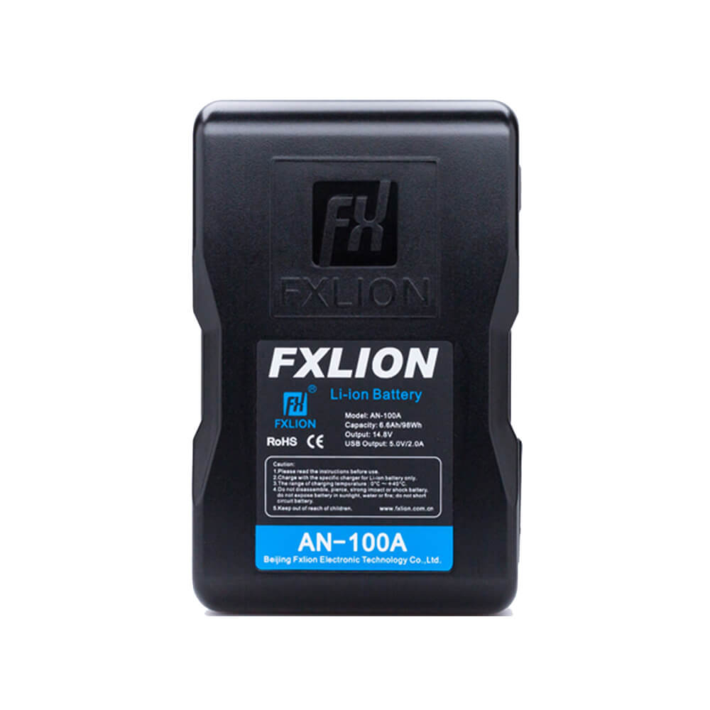 【Fxlion】AN-100A Cool Black Gold-Mount Battery