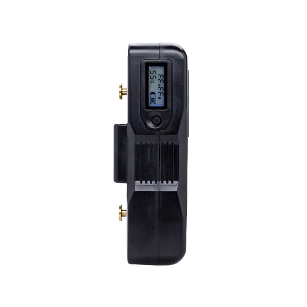 【Fxlion】AN-130AL Cool Blue Gold-Mount Battery with LCD Screen