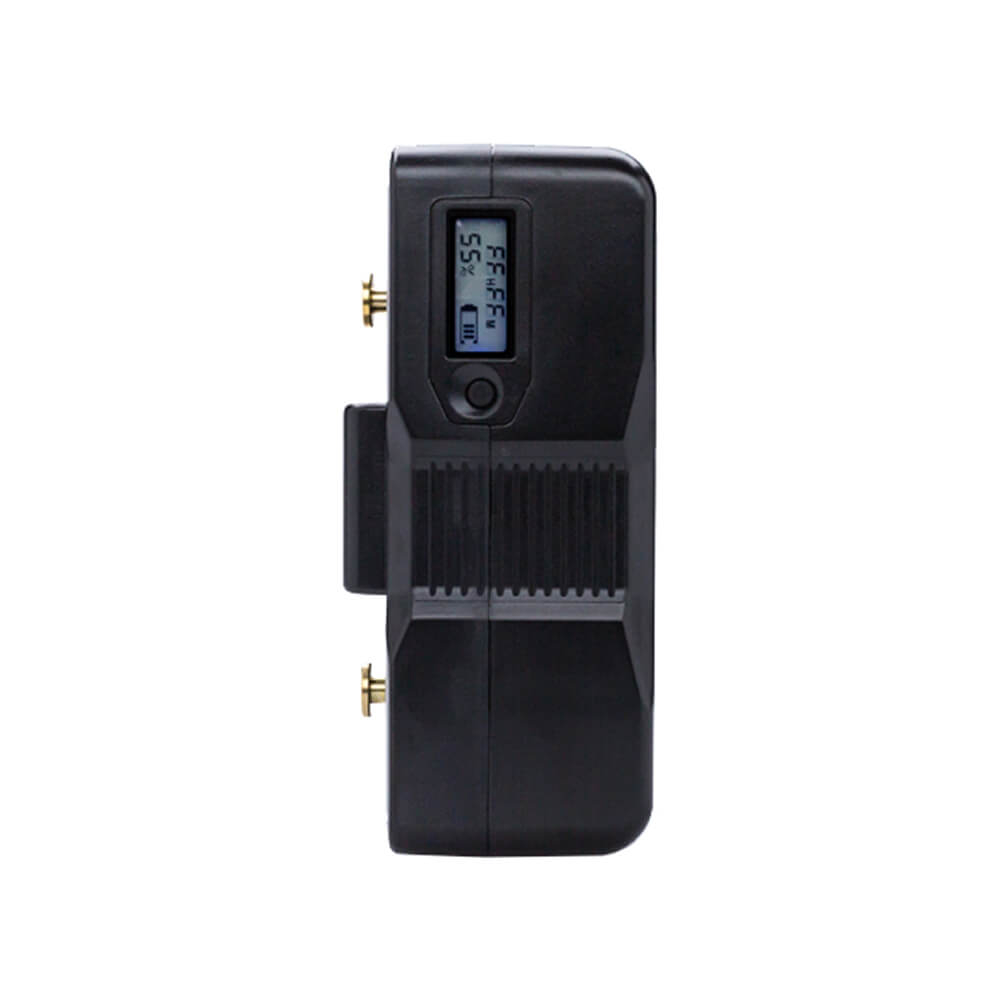 【Fxlion】AN-190AL Cool Blue Gold-Mount Battery with LCD Screen