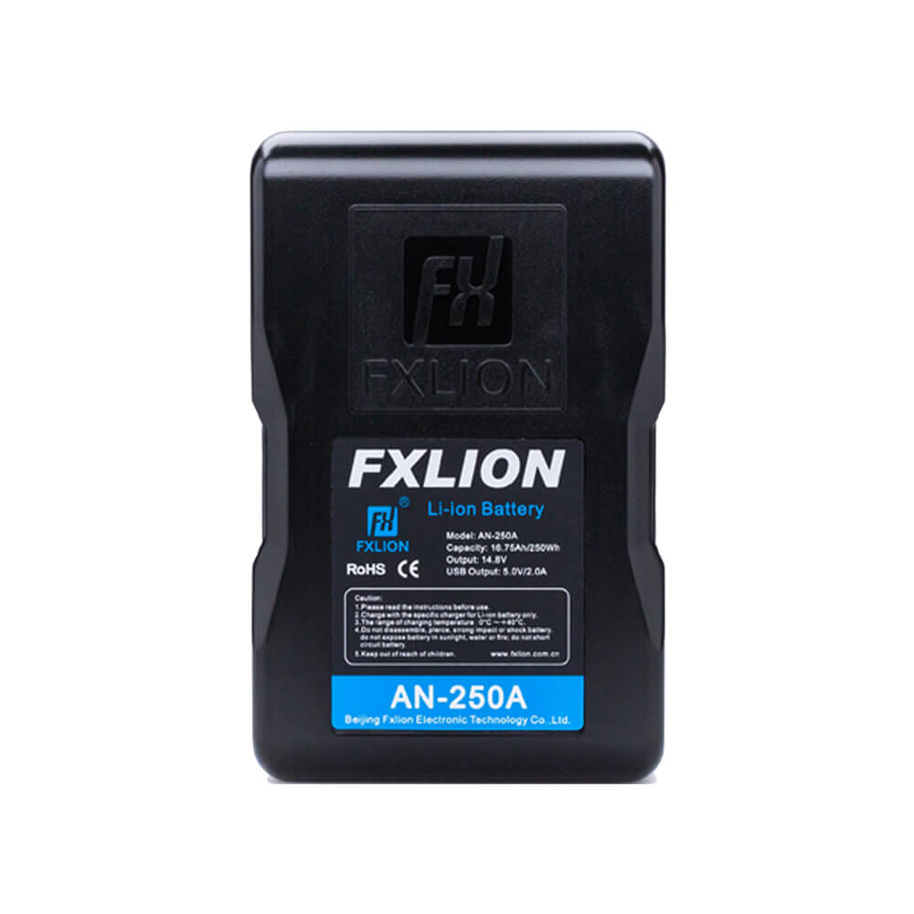 【Fxlion】AN-250A Cool Black Gold-Mount Battery