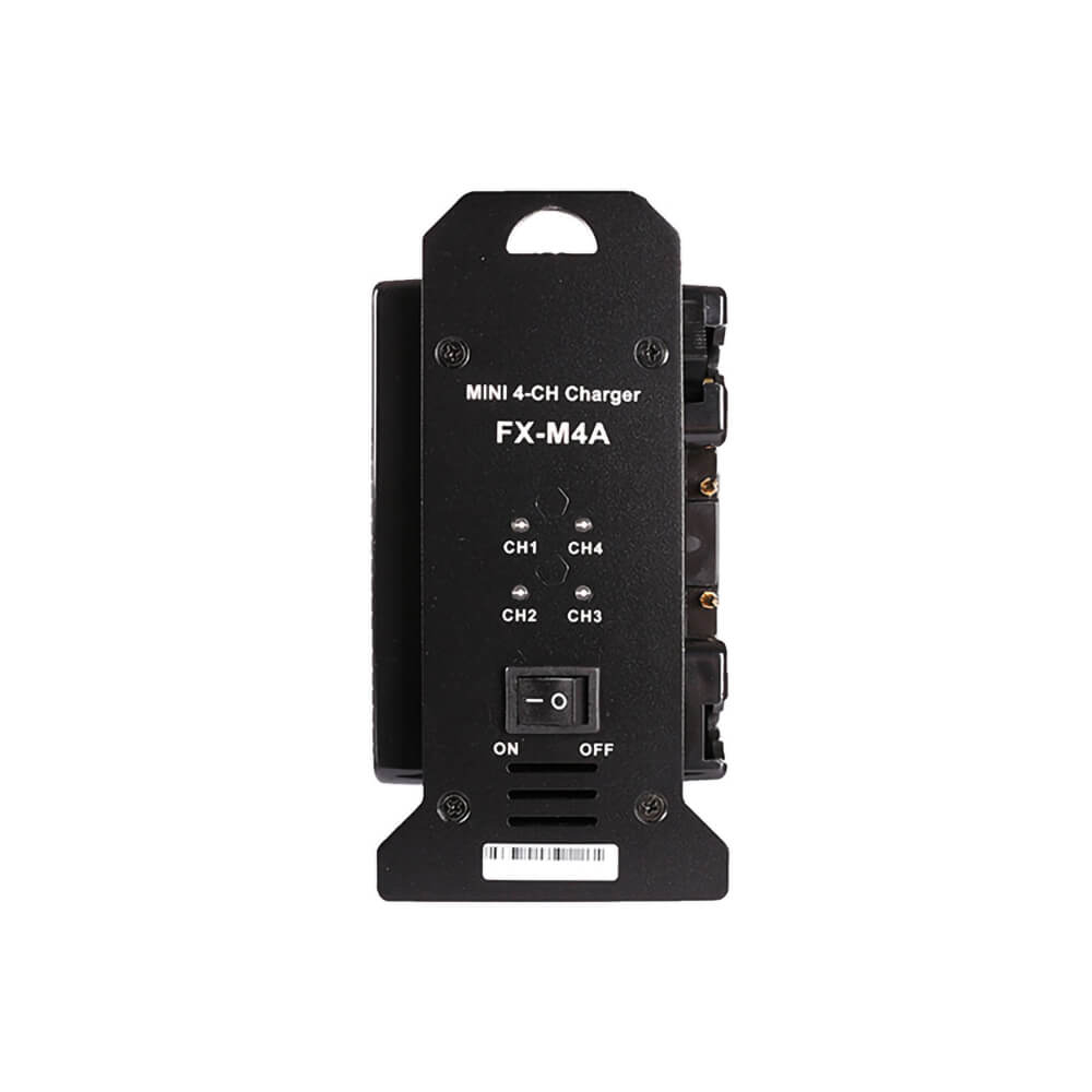 【Fxlion】FX-M4A 4-channel Gold-mount Mini Charger