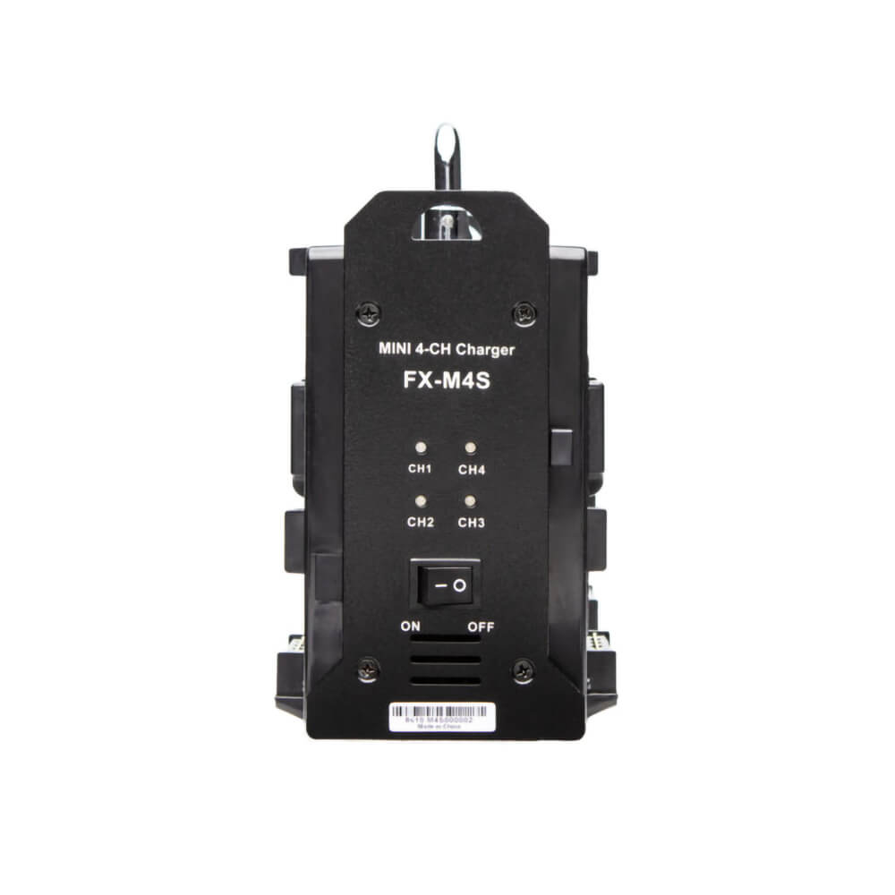 【Fxlion】FX-M4S 4-channel V-mount Mini Charger