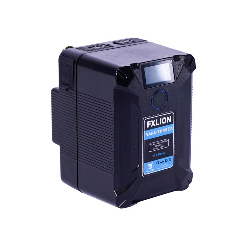 【Fxlion】NANO THREE 150Wh Gold-Mount Nano Battery with LCD Screen