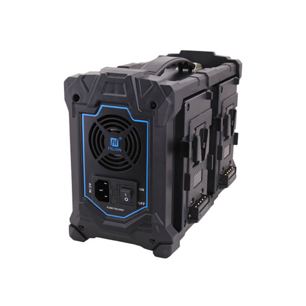 【Fxlion】PL-Q480B 4-Channel V-Mount Fast Charger