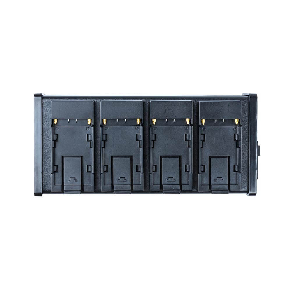 【Fxlion】PL-SP40 4-Channel Battery Charger for Sony NP-F & Panasonic D54