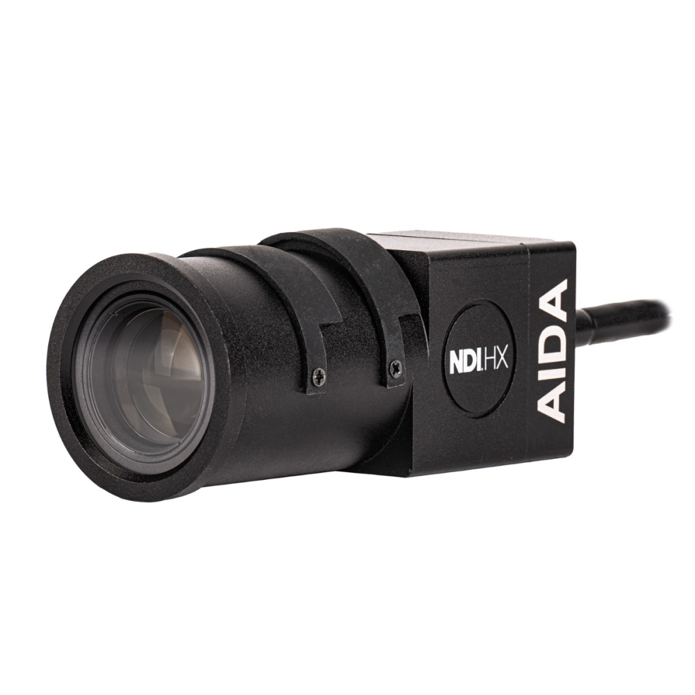 【AIDA Imaging】FHD NDI|HX/SRT/IP PoE Weatherproof IP54 POV Camera with 05-50mm Varifocal Lens