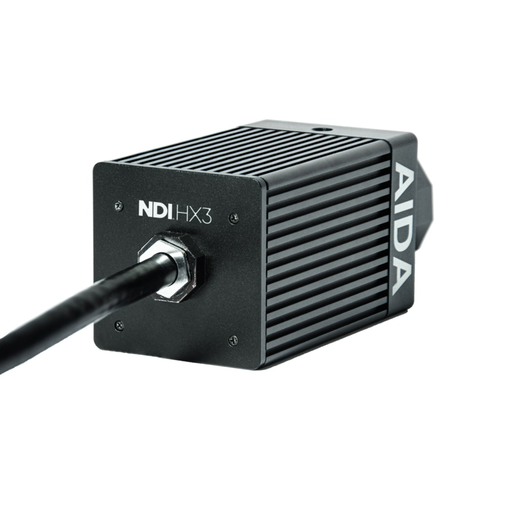 【AIDA Imaging】FHD 120fps NDI|HX3/IP/SRT PoE Weatherproof POV Camera