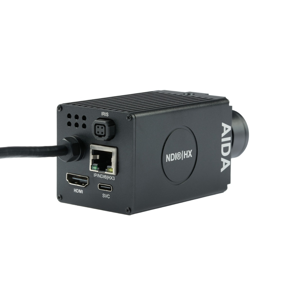 【AIDA Imaging】FHD 120fps NDI|HX3/IP/SRT/HDMI PoE POV Camera