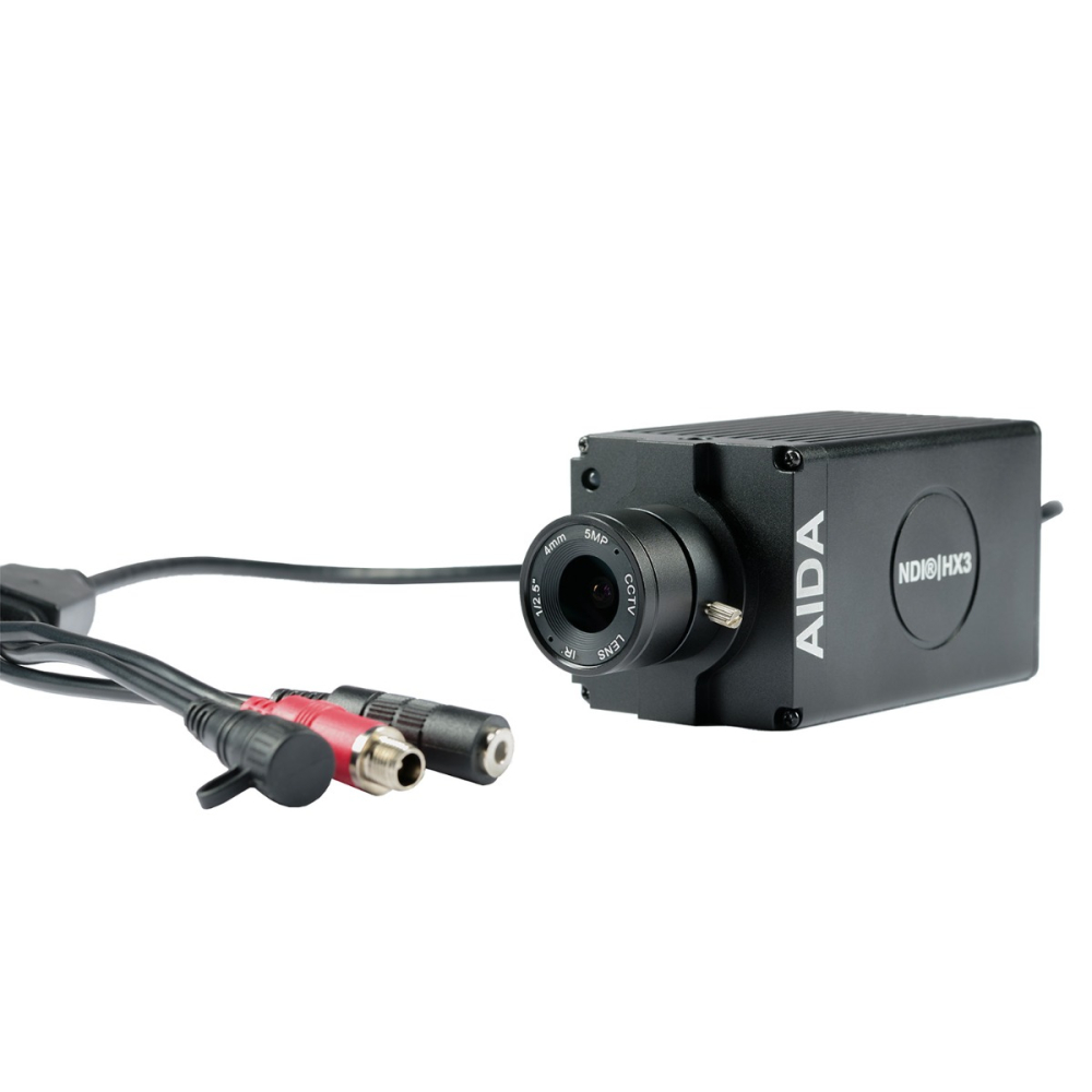 【AIDA Imaging】FHD 120fps NDI|HX3/IP/SRT/HDMI PoE POV Camera