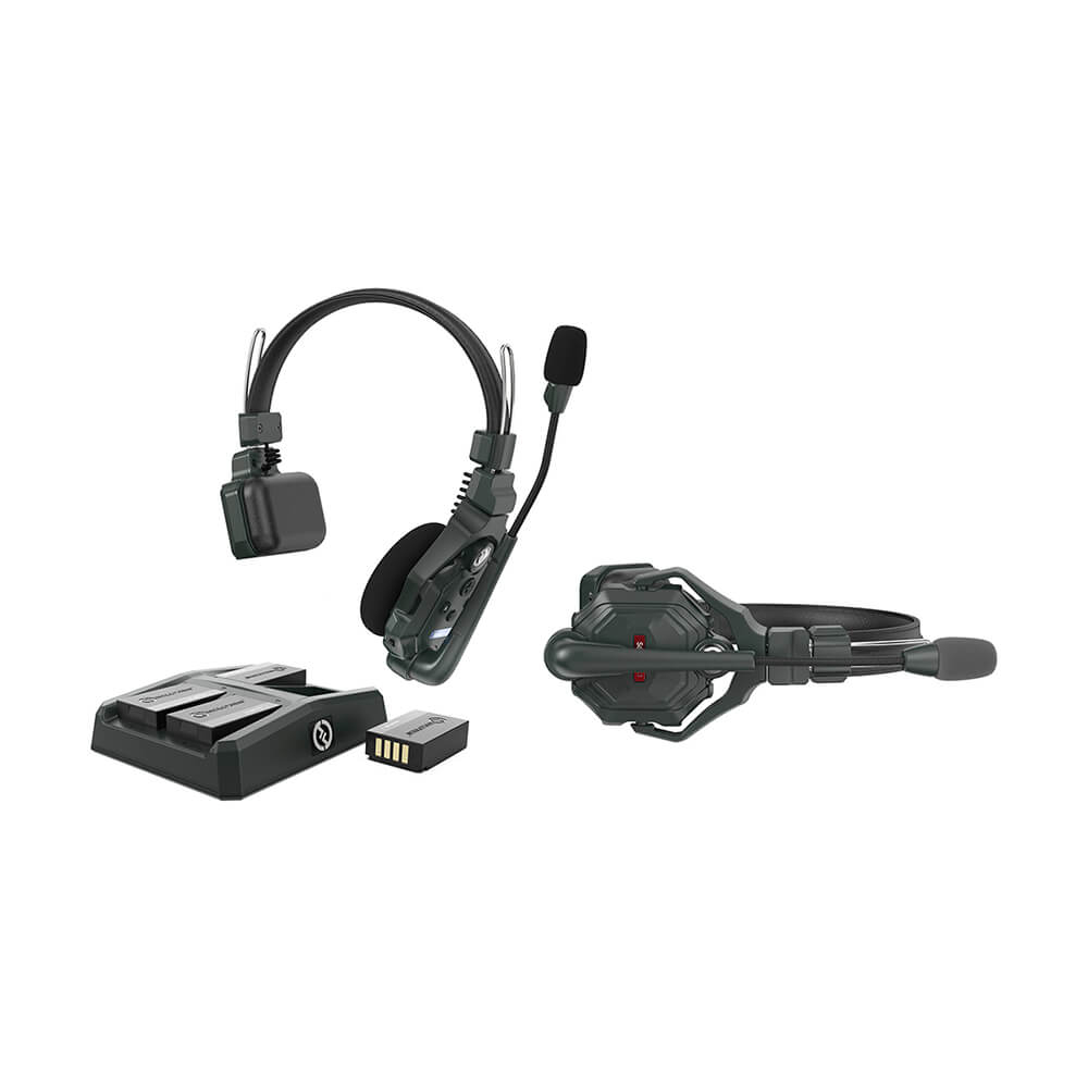 【Hollyland】Solidcom C1 Full-Duplex Wireless Intercom System with 2 Headsets