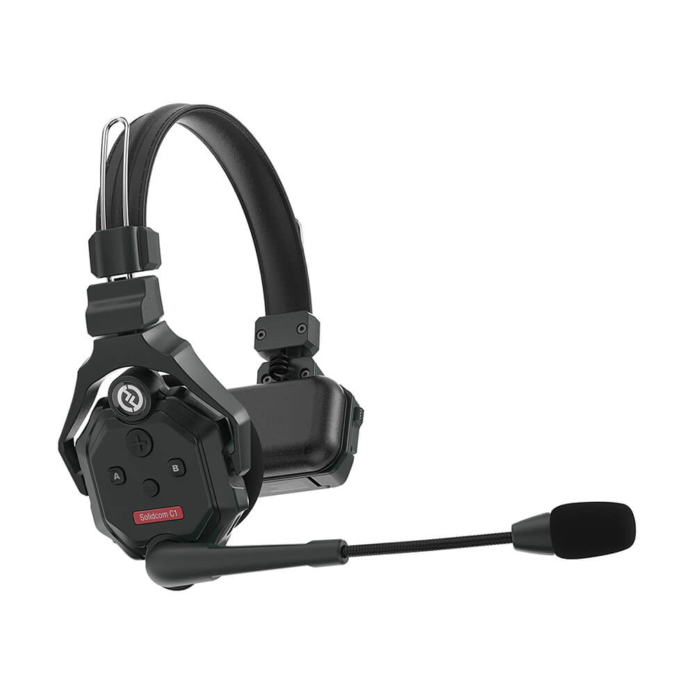 【Hollyland】Solidcom C1 Full-Duplex Wireless Intercom System with 3 Headsets