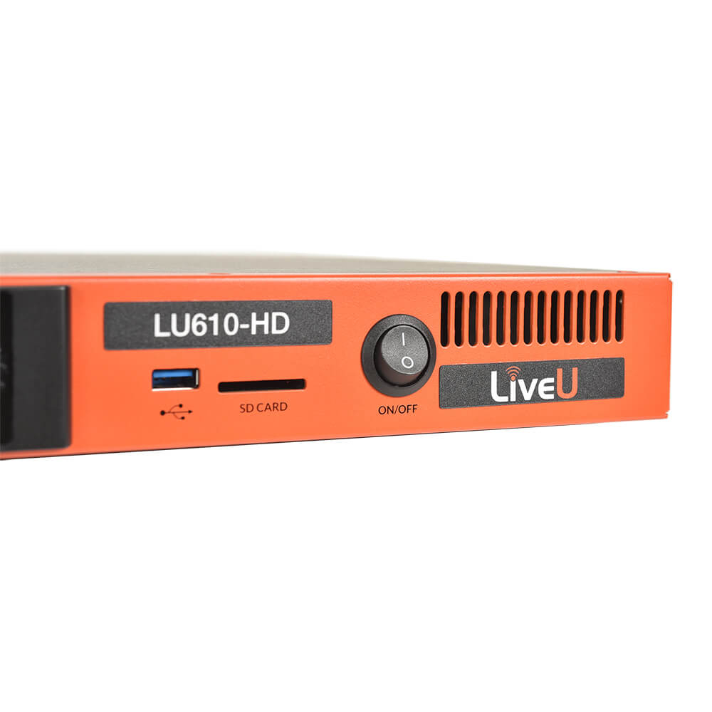 【LiveU】LU610S HD/4K Multiple Network Bonding Video Contribution Encoder Unit