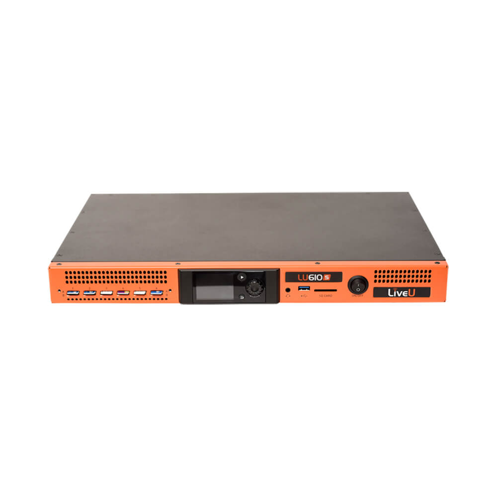 【LiveU】LU610S HD/4K Multiple Network Bonding Video Contribution Encoder Unit