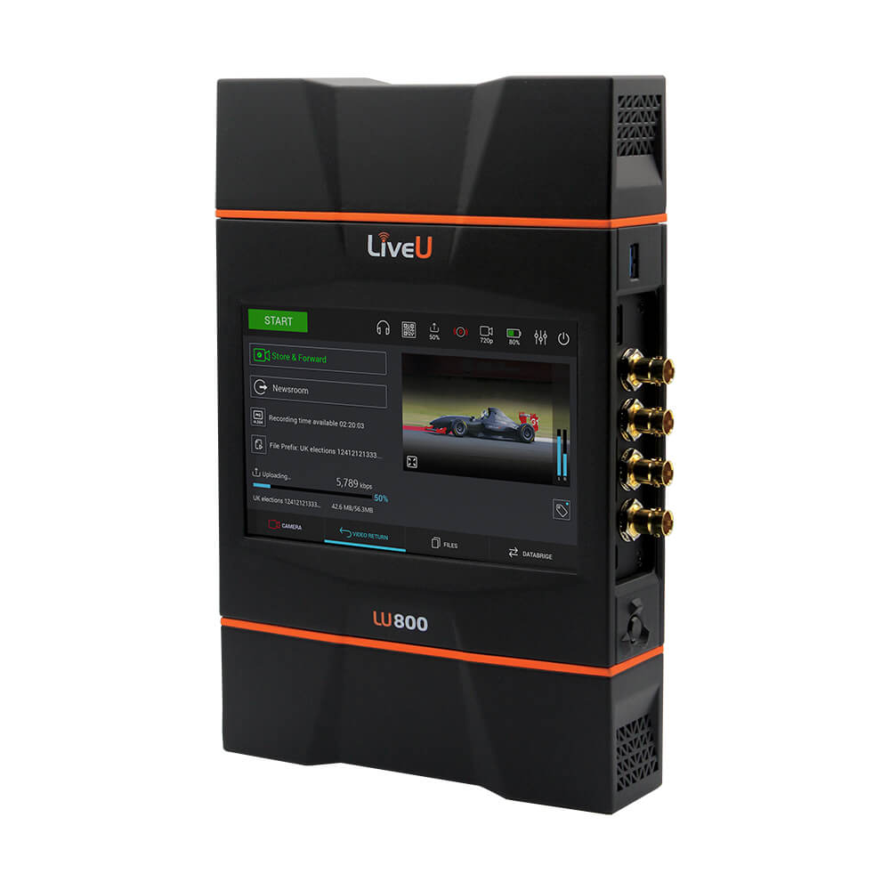 【LiveU】LU800-HDR HD/4K Multiple Network Bonding Video Portable Transmission Unit