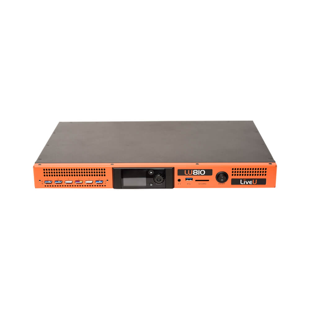 【LiveU】LU810 HD/4K Multiple Network Bonding Video Contribution Encoder Unit