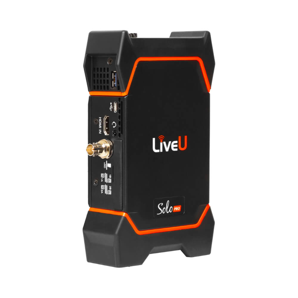 【LiveU】SOLO PRO (HDMI/SDI) Multiple Network Bonding Streaming Device