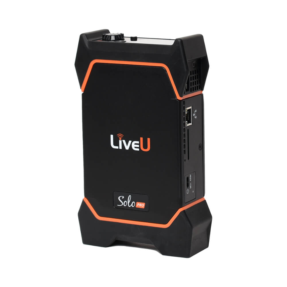 【LiveU】SOLO PRO (HDMI/SDI) Multiple Network Bonding Streaming Device