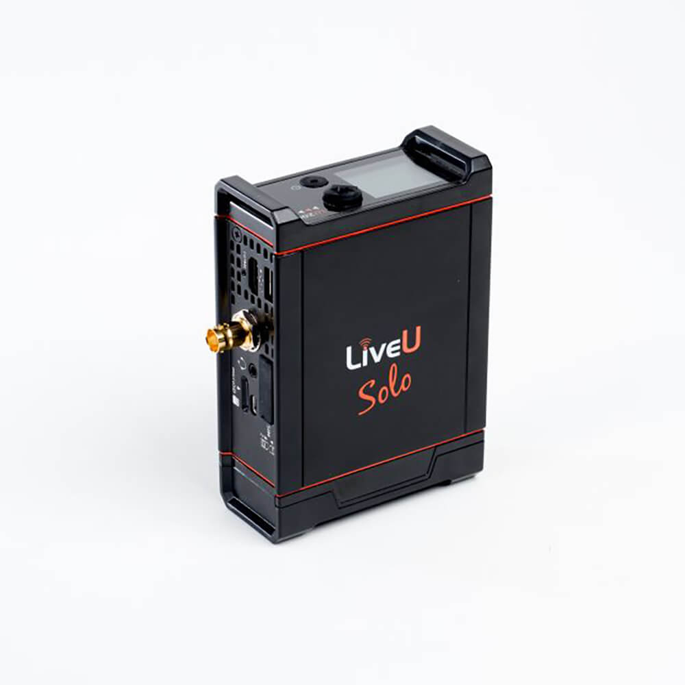 【LiveU】SOLO (HDMI/SDI) Multiple Network Bonding Streaming Device