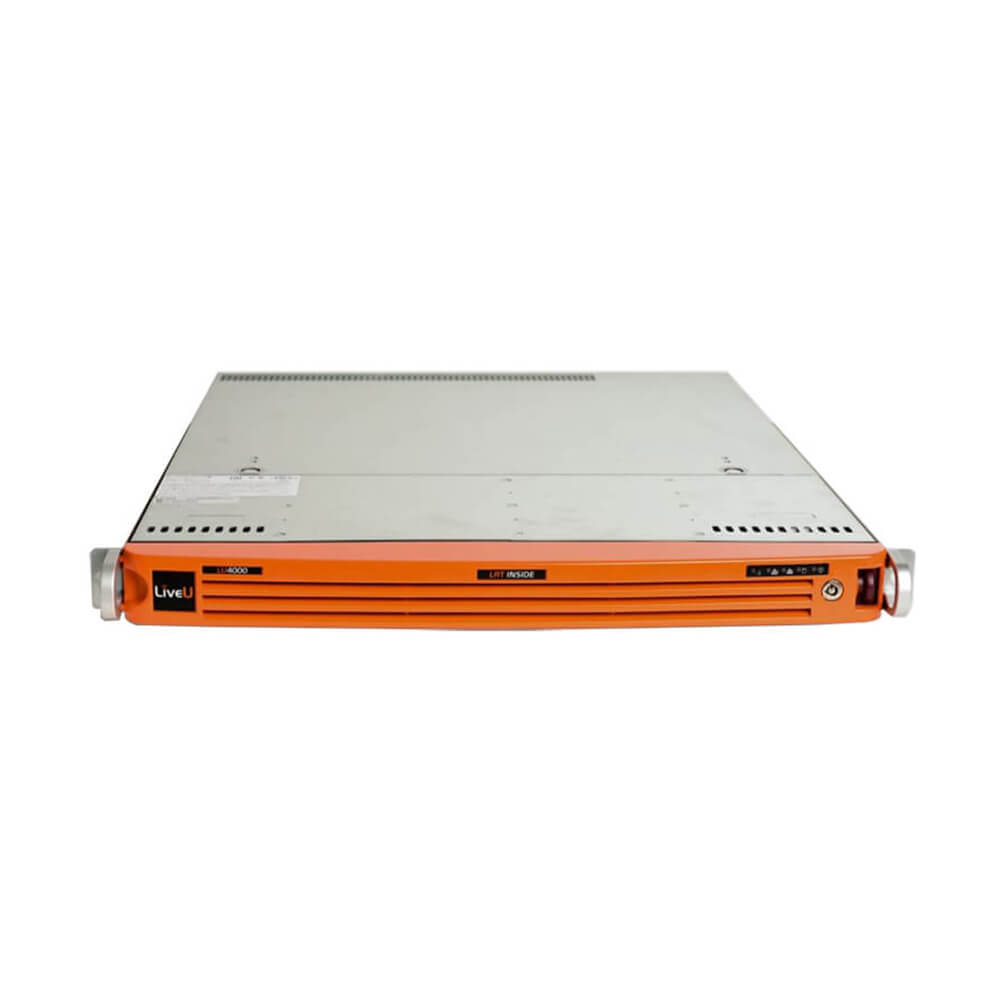 【LiveU】LU4000 1U Rack-mount Bonded Video 4K HEVC Decoder Server