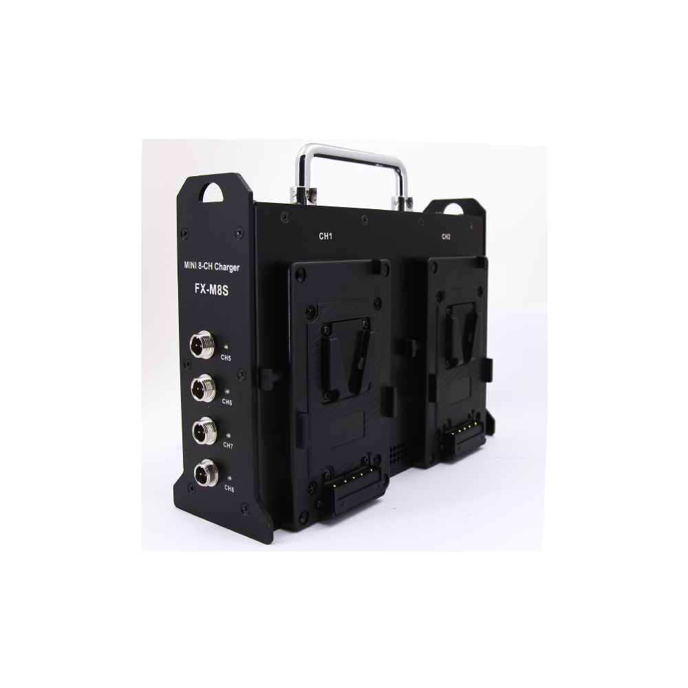 【Fxlion】FX-M8S 8-channel V-mount Mini Charger
