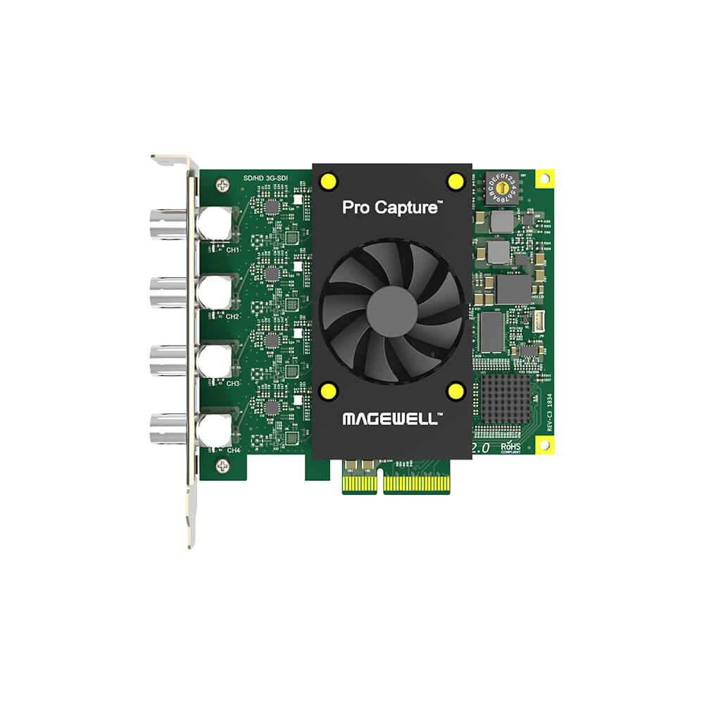 【Magewell】Pro Capture Quad SDI Four-Channel Capture Card